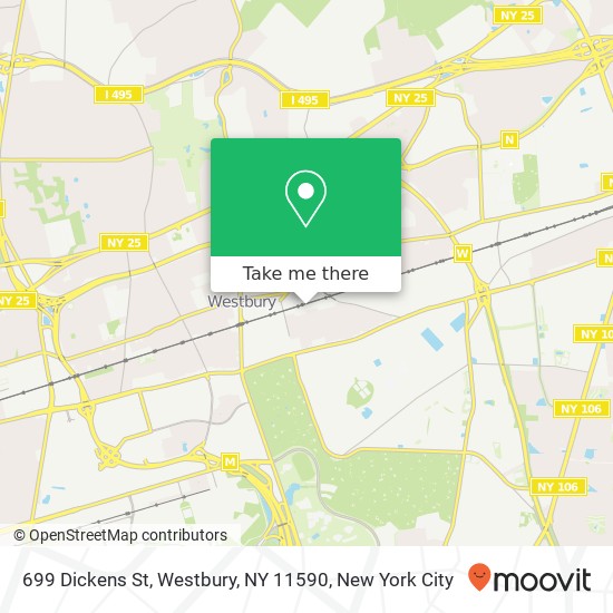 699 Dickens St, Westbury, NY 11590 map