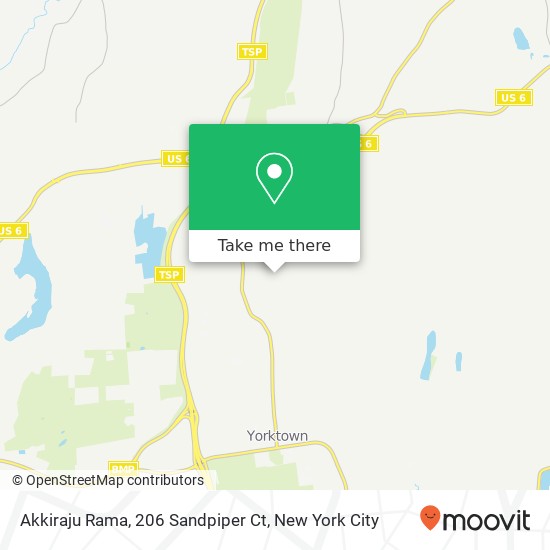 Mapa de Akkiraju Rama, 206 Sandpiper Ct