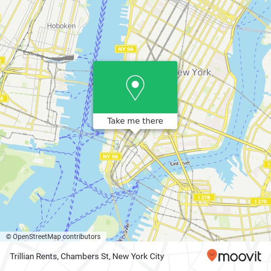 Mapa de Trillian Rents, Chambers St