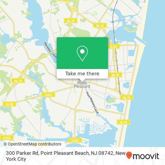 300 Parker Rd, Point Pleasant Beach, NJ 08742 map