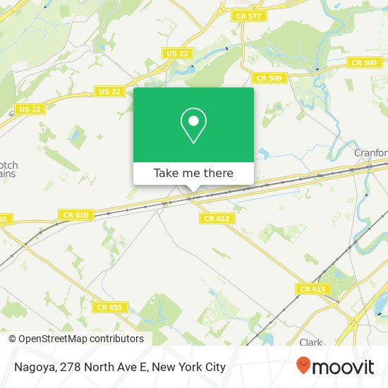 Mapa de Nagoya, 278 North Ave E