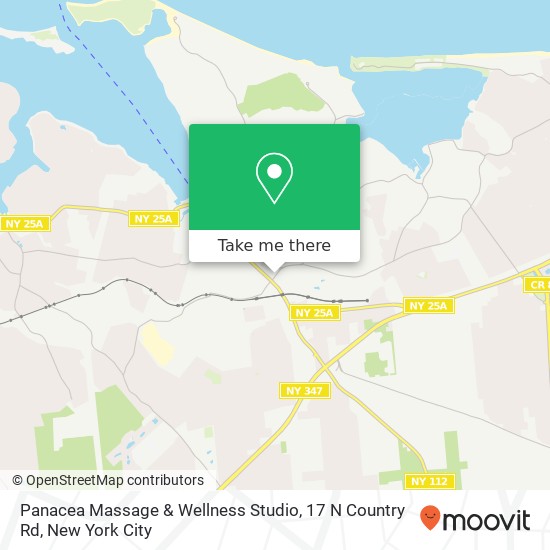 Panacea Massage & Wellness Studio, 17 N Country Rd map