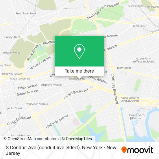 How to get to S Conduit Ave (conduit ave eldert) in New York New