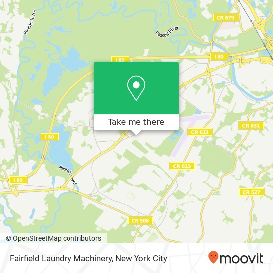 Fairfield Laundry Machinery map