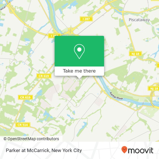 Mapa de Parker at McCarrick, 15 Dellwood Ln