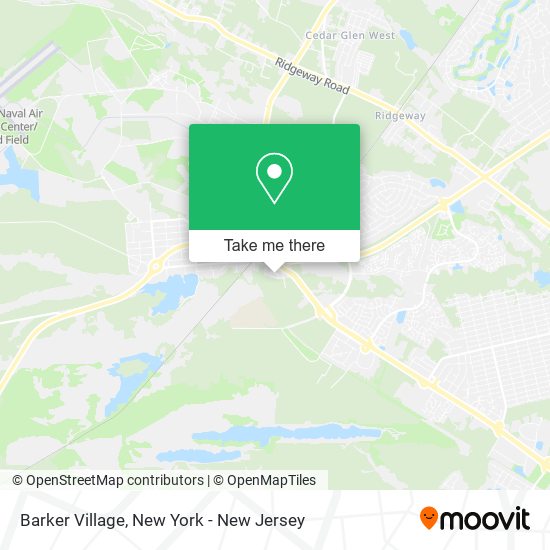 Mapa de Barker Village