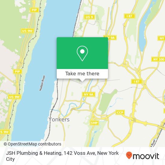 Mapa de JSH Plumbing & Heating, 142 Voss Ave