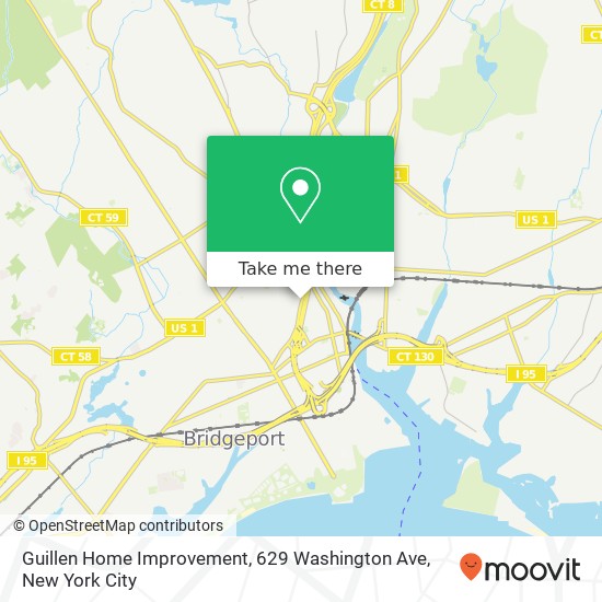 Guillen Home Improvement, 629 Washington Ave map