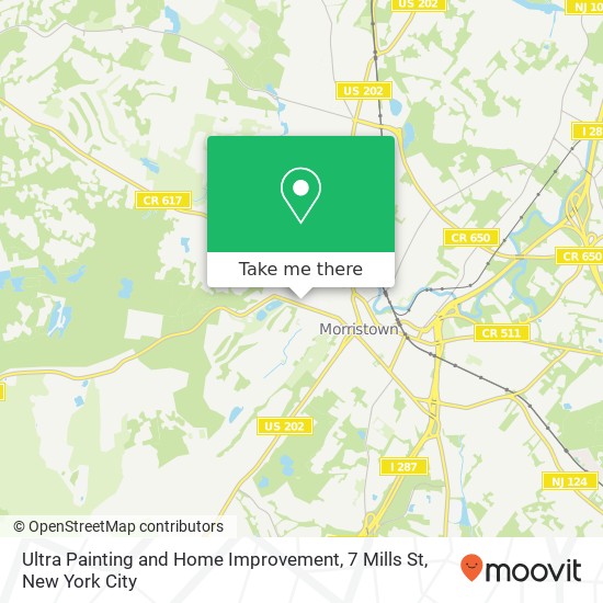 Ultra Painting and Home Improvement, 7 Mills St map