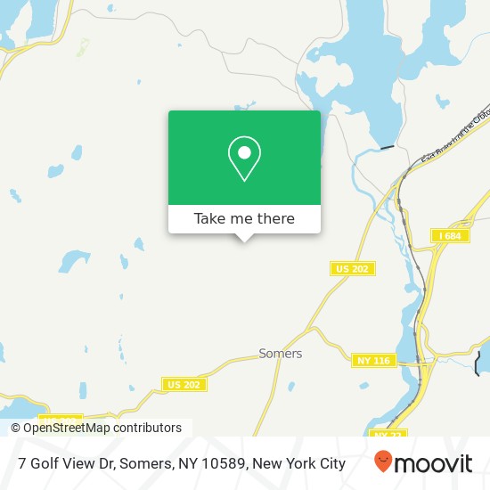 7 Golf View Dr, Somers, NY 10589 map