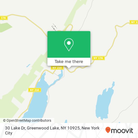 30 Lake Dr, Greenwood Lake, NY 10925 map