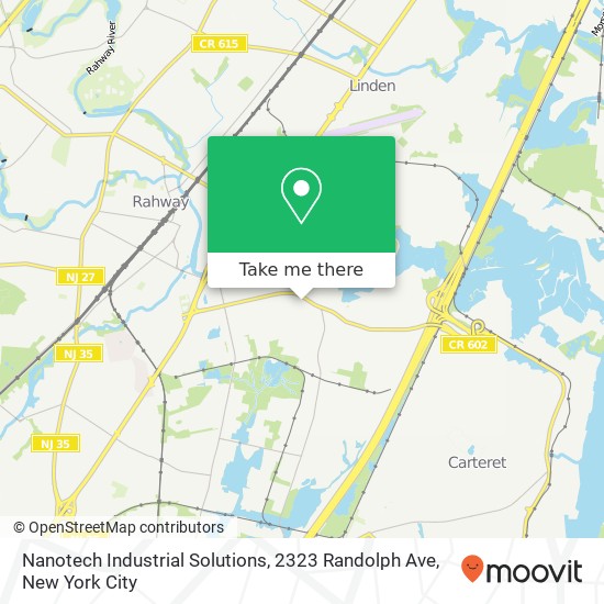 Mapa de Nanotech Industrial Solutions, 2323 Randolph Ave