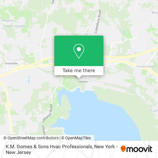 K.M. Gomes & Sons Hvac Professionals map