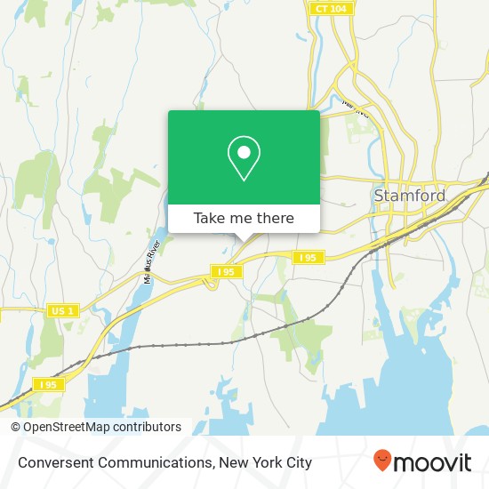 Mapa de Conversent Communications