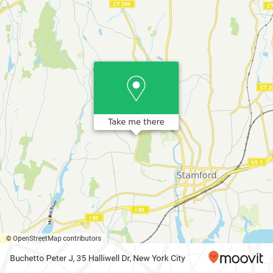 Buchetto Peter J, 35 Halliwell Dr map