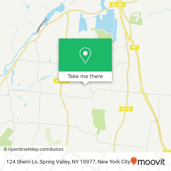 124 Sherri Ln, Spring Valley, NY 10977 map