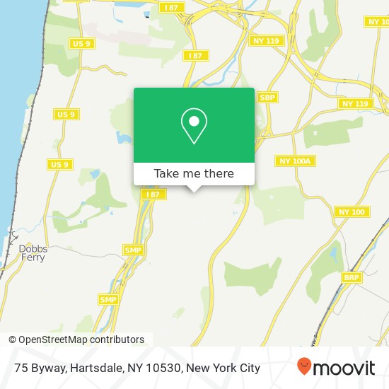 75 Byway, Hartsdale, NY 10530 map