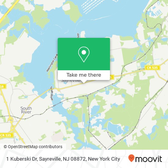 1 Kuberski Dr, Sayreville, NJ 08872 map