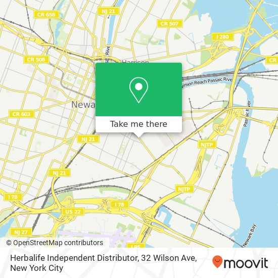 Herbalife Independent Distributor, 32 Wilson Ave map