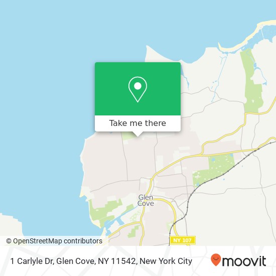 1 Carlyle Dr, Glen Cove, NY 11542 map