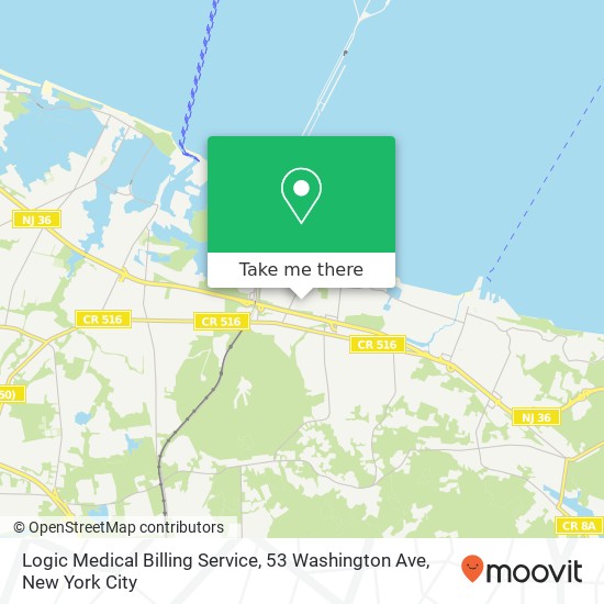 Logic Medical Billing Service, 53 Washington Ave map