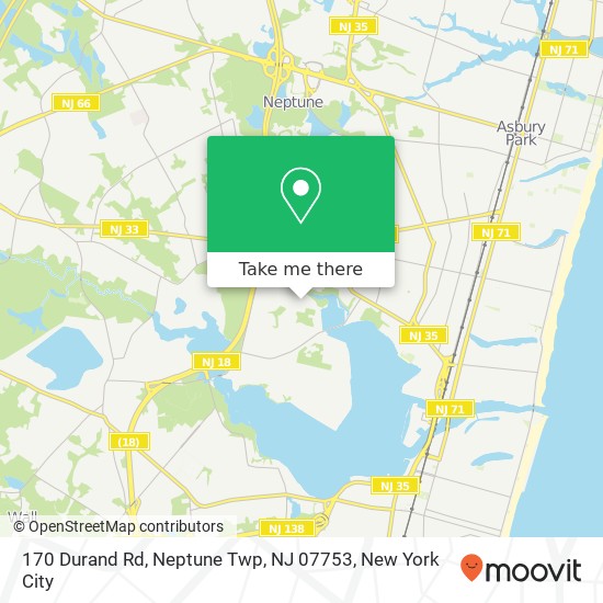 170 Durand Rd, Neptune Twp, NJ 07753 map
