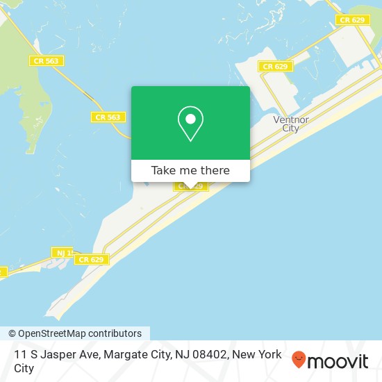 11 S Jasper Ave, Margate City, NJ 08402 map