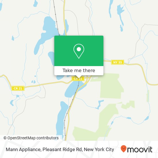 Mapa de Mann Appliance, Pleasant Ridge Rd