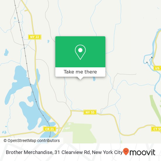 Brother Merchandise, 31 Clearview Rd map