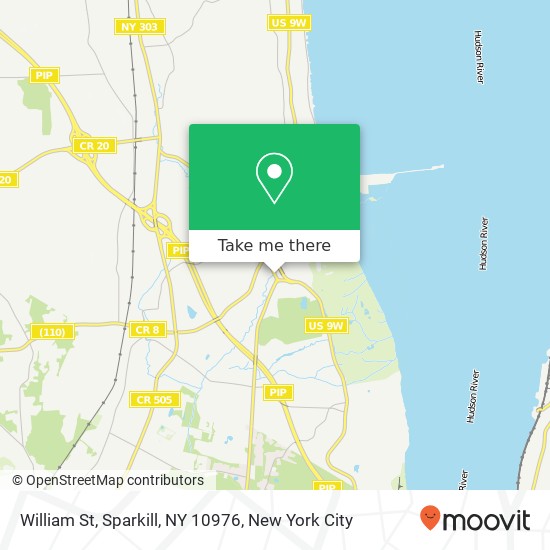 William St, Sparkill, NY 10976 map