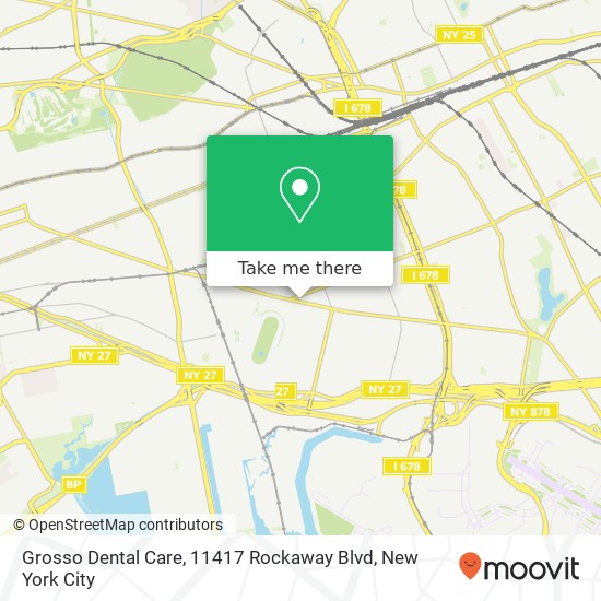 Grosso Dental Care, 11417 Rockaway Blvd map