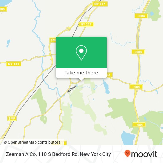 Mapa de Zeeman A Co, 110 S Bedford Rd