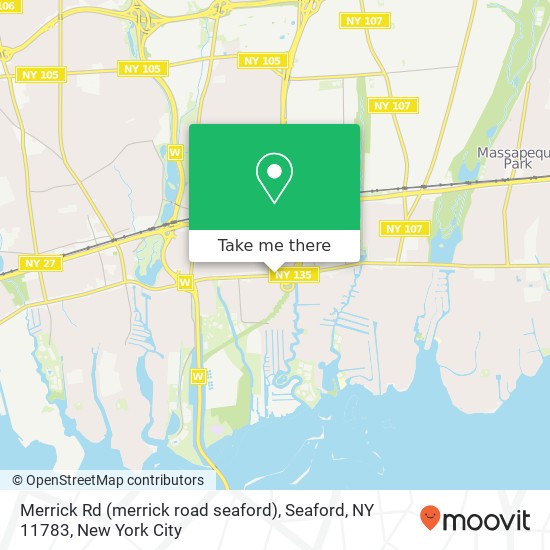 Merrick Rd (merrick road seaford), Seaford, NY 11783 map