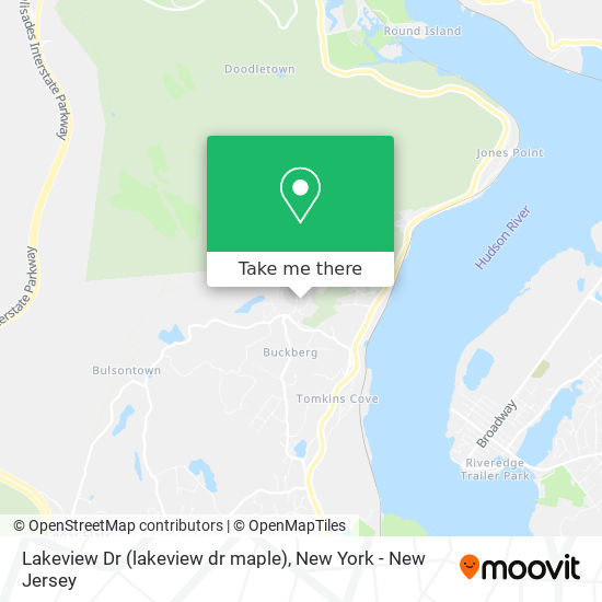 Mapa de Lakeview Dr (lakeview dr maple)