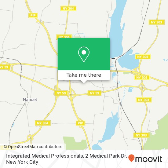 Integrated Medical Professionals, 2 Medical Park Dr map