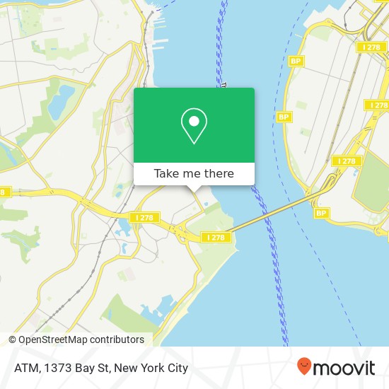 ATM, 1373 Bay St map