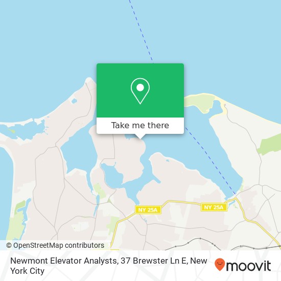 Newmont Elevator Analysts, 37 Brewster Ln E map