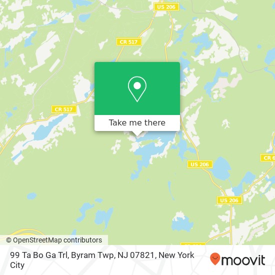 99 Ta Bo Ga Trl, Byram Twp, NJ 07821 map