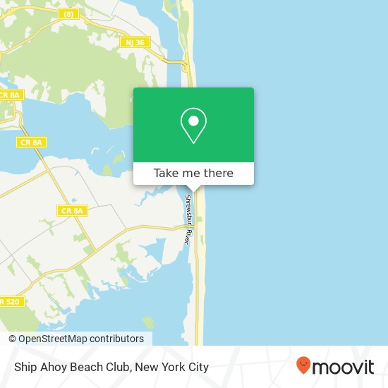 Mapa de Ship Ahoy Beach Club