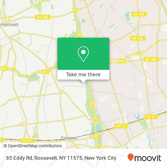 85 Eddy Rd, Roosevelt, NY 11575 map