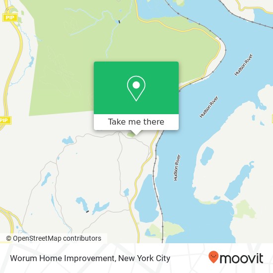 Mapa de Worum Home Improvement, 134 Mott Farm Rd