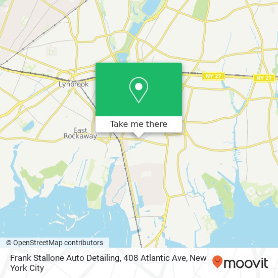 Mapa de Frank Stallone Auto Detailing, 408 Atlantic Ave