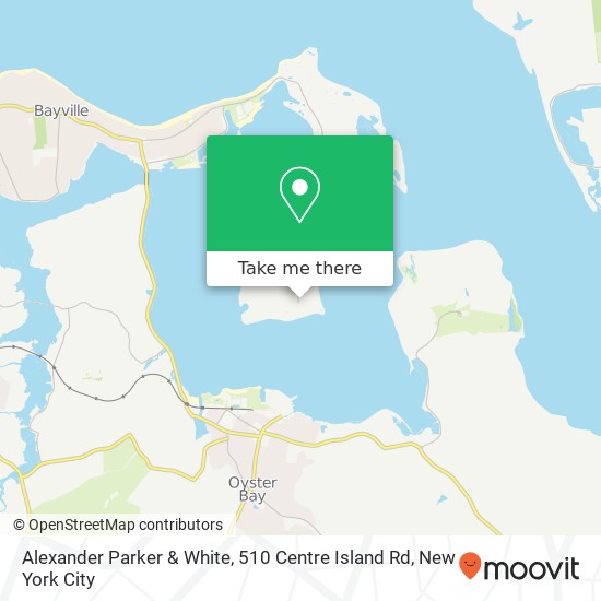 Alexander Parker & White, 510 Centre Island Rd map