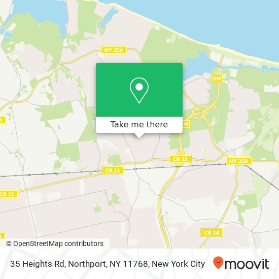 35 Heights Rd, Northport, NY 11768 map