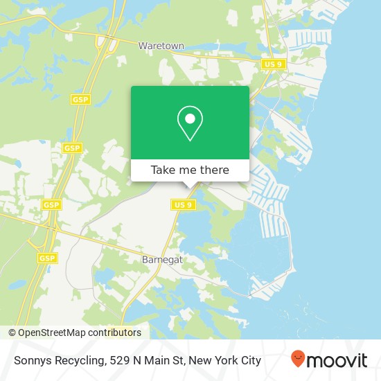 Sonnys Recycling, 529 N Main St map