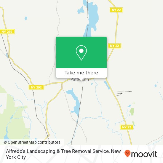 Alfredo's Landscaping & Tree Removal Service map