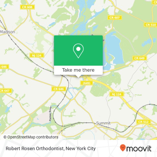 Mapa de Robert Rosen Orthodontist, 10 Parrott Mill Rd