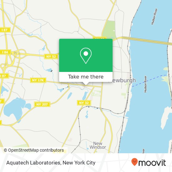 Aquatech Laboratories, 481 Broadway map