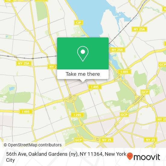 Mapa de 56th Ave, Oakland Gardens (ny), NY 11364