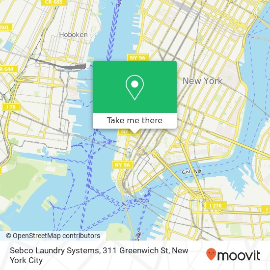 Sebco Laundry Systems, 311 Greenwich St map